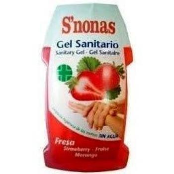 Gel Antibacterial S'Nonas Fresa 75%