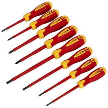 Sealey AK6124 | Screwdriver Set 8pc VDE Approved