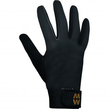 Long‑Cuff MacWet Climatec Gloves – Black, Unisex 6.5