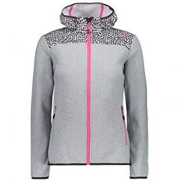 Grauer Damen-Strick fleece, 34 – Vielseitig & Weich