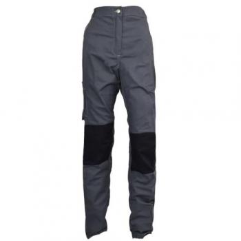 Pantalon de travail féminin gris citron 38 – idéal bricolage jardinage