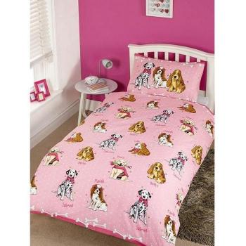 Petite Pink Canine Duvet Cover Pack