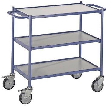 EUROKRAFT MasterTote – 150 kg Capacity, Push Handle, Multi‑Shelf Design