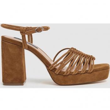 Pepe Jeans Lenny Life Schuh für Frauen – Braun, 10 cm Absatzhöhe