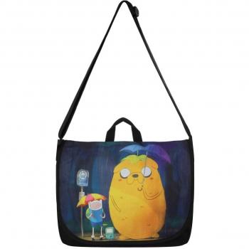 DIFUZED Adventure Time Finn & Jake Satchel Bag, 35 cm, Multicolour