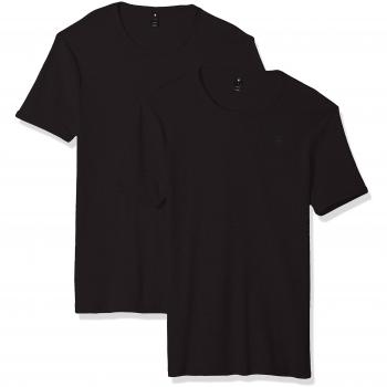G-STAR RAW Homme Lot de 2 T-Shirts Slim, Noir, XXL