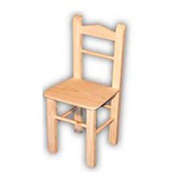 Silla de madera 29 cm para infantes
