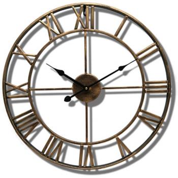 Black and Gold Wall Clock