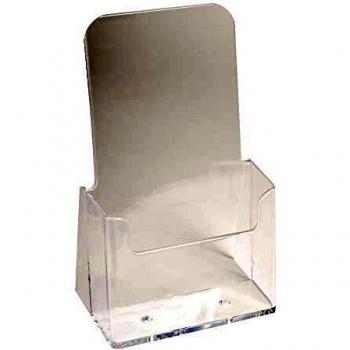 Exacompta A4 DL Clear Acrylic Counter Literature Holder 73058D