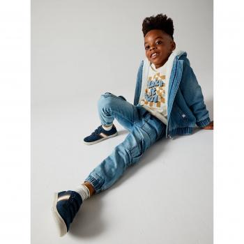 VERTBAUDET Double Stone Pull-On Cargo Jeans for Boys 2/3Y