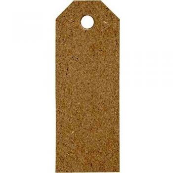 Étiquettes de prix 3x8 cm 220 gr naturel 20 pièces