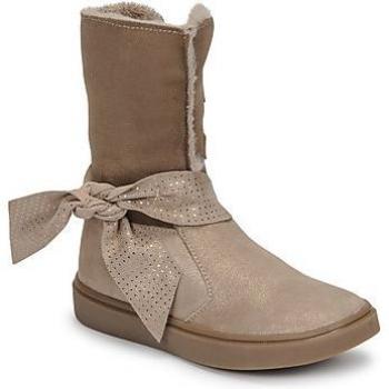 GBB EVELINA Beige Toddler Height Boots