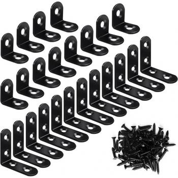 Supports d'angle L pour meubles armoire
