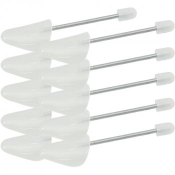 Embauchoirs 5 Pailles Blances EU 35-38 – Plastique Flexible