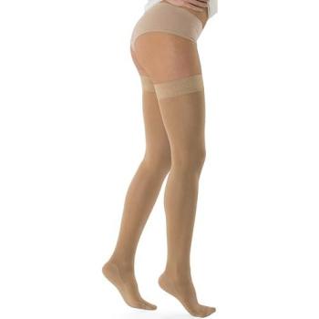 Solidea Marilyn CCL1 Plus Medium‑Large Closed-Toe Support Socks – 18/21 mmHg, Black