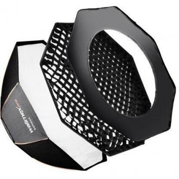 Walimex pro Octagon Softbox PLUS Orange Line Ø60cm