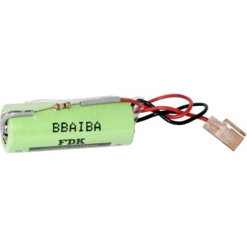Batterie Lithium 3V 2500mAh Fiche Mâle pour Fanuc