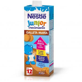 Nestlé crecimiento junior +1 galleta maría 1l