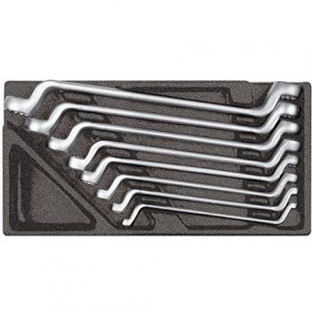 Gedore R22150000 Juego de cerradura de doble anillo 2/6 módulo ct 8 pcs