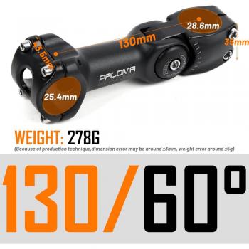 Mountain Bike Adjustable Stem 25.4/31.8mm