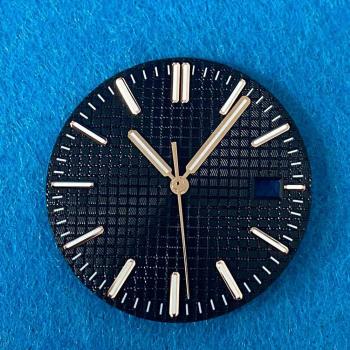 Cadran de montre 31.8mm lumineux vert + aiguilles pour NH35