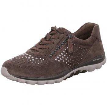 Gabor Rolling Soft Damen Schnürschuhe 36, grau