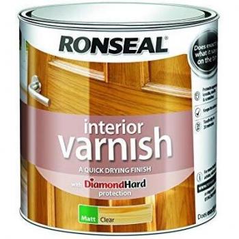Ronseal 2.5 Litre Quick Drying Interior Matt Varnish