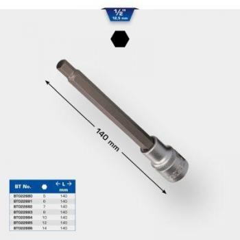Bussole in metallo 8 mm, 140 mm di lunghezza – KS TOOLS BT022883