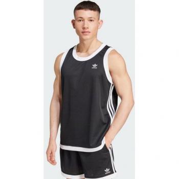 Adidas Originals Oversize Tanktop in Schwarz