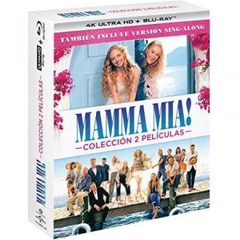 Mamma Mia 1 + Mamma Mia 2 (Blu Ray 4K Ultra HD)
