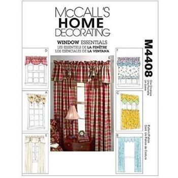 Window Essentials M4408 Decorative Valances and Panels