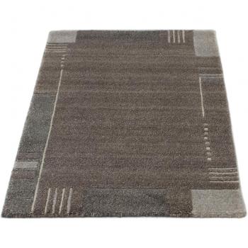 Wollteppich MORGENLAND Nepal aus Schurwolle, beige, handgeknüpft