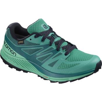 Salomon Sense Escape GTX Damen‑Laufschuhe – Tropical Green Edition, Atlantis & Deep Lagoon, UK 7 (EU 40 ⅔)