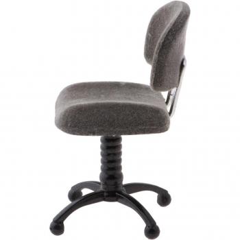 1/12 Scale Plush Fluffy Tulip Chair for Mini Figures