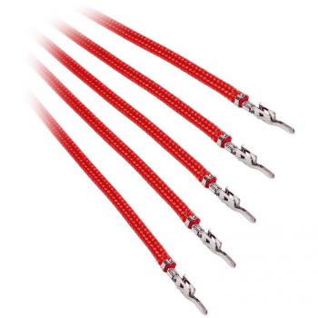 BitFenix Alchemy 2.0 Red Power Cable Set, 5x 60cm