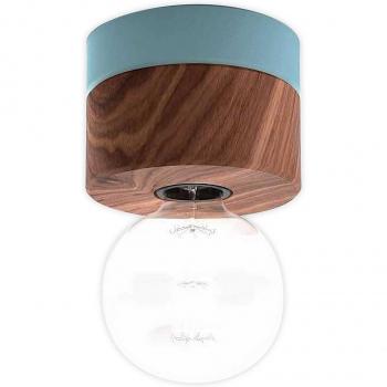 Walnut & Blue Sustainable Ceiling Fixture