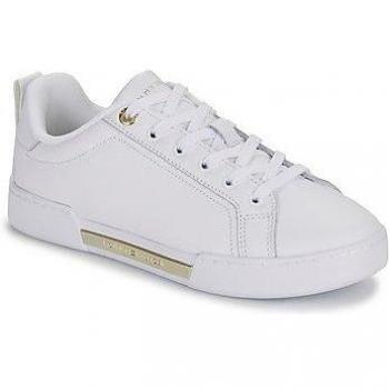 TOMMY HILFIGER Chique Court Sneaker Weiß Größe 38