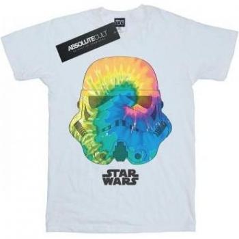 Star Wars Boys Stormtrooper Jupiter Helmet T-Shirt 12-13 white