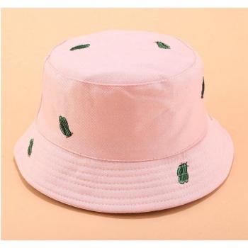 Cubo de Pescador Reversible en Estilo Cactus