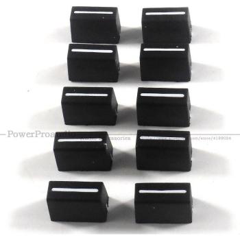 10 pièces de boutons de crossfader (noir) pour RANE 56 57 61 62 64 68