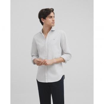 Camisa sport gris claro para hombre de Silbon