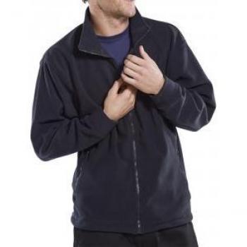 Beeswift Standard Fleece Jacket Navy Blue 5XL FLJN5XL