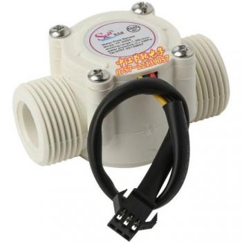 2er Set Durchflussmesser für Schwimmbad und Kraftstoff 1-30L/Min G3/4 DN20