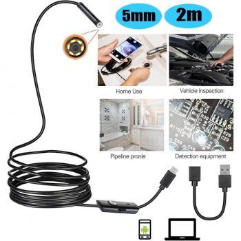 2m OTG & UVC Endoskop für Smartphones