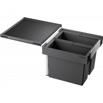 Pattumiera da incasso Blanco Flexon II 45/2, sistema di raccolta differenziata, 32 litri (2x16L)