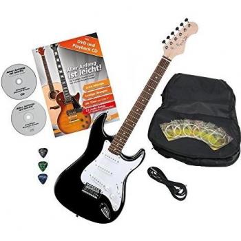 Classic Rocktile Sphere Guitaré Électrique Black Pack