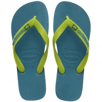 Havaianas BRASIL LOGO Zehentrenner, Sommerschuh, Schlappen, Poolsildes mit Logoschriftzug