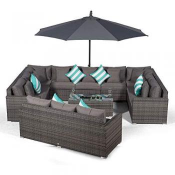 Havana 12 Seat Outdoor Rattan Sofa Set