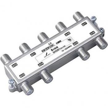 SH-D8 8‑Way Distribution Hub for DX Antennas – 2K/4K/8K