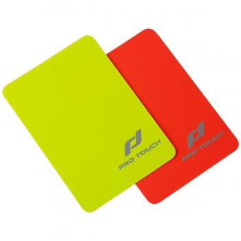 Pro Touch Schiri-Karten Rot/Gelb